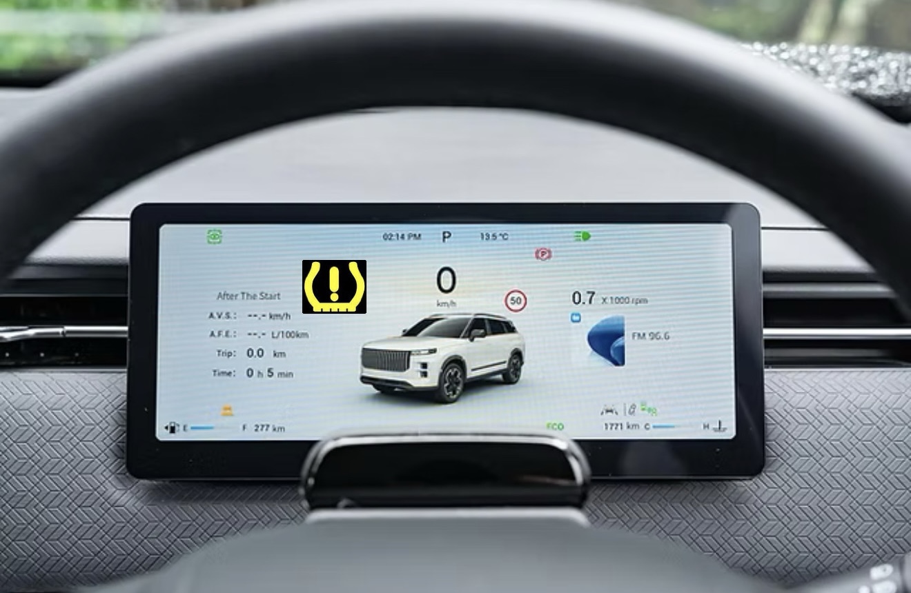 Jaecoo 7 Lastik Basınç İzleme Sistemi (TPMS) Nasıl Uyarı Verir?